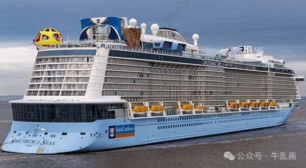 Spectrum of the Seas at sea